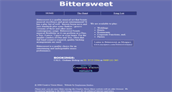 Desktop Screenshot of bittersweet.creativevisionmusic.com